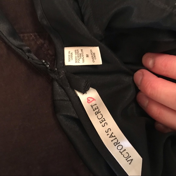 Victorias Secret Night Gown Black Lace Dress - Picture 6 of 6